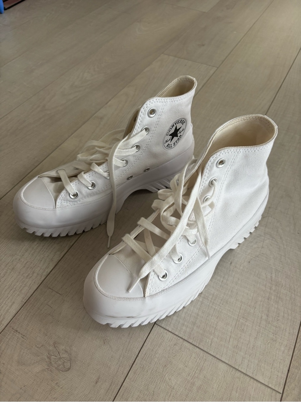 Converse Platform High Top Sneakers - White